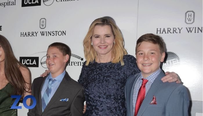 Geena Davis and Kaiis Steven Jarrahy