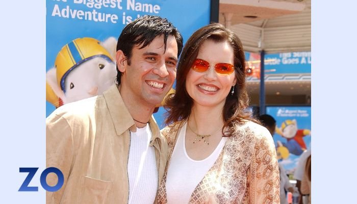 Geena Davis and husband Dr. Reza Jarrahy