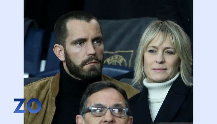 Robin Wright and Clement Giraudet